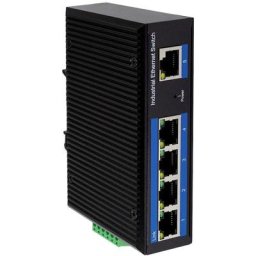 Logilink - NS202 Commutateur Ethernet industriel 5 ports 10 / 100 / 1000 MBit/s