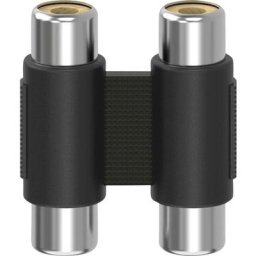 Hama - 00205181 Cinch-RCA Adaptateur [1x Cinch-RCA femelle - 1x Cinch-RCA femelle] noir