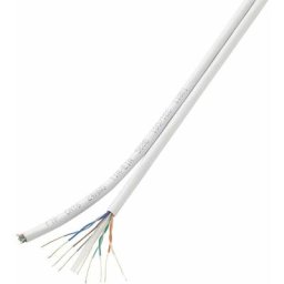 Tru Components - Câble réseau cat 6 u/utp cat 6/CCA 1567359 8 x 2 x 0.196 mm² blanc 100 m - blanc