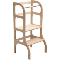Step Up Tour d'apprentissage en bois Aides de cuisine Montessori pour enfants Chaise