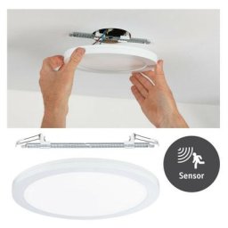 Paulmann - Pann. enc 2en1 Cover-it Sensor 22W 4000K 330mm 230V blanc dépoli/plastique