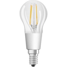 Ampoule led intelligente avec Wifi, culot E14, gradable, blanc chaud (2700K), forme de goutte,