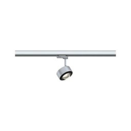Spot ProRail3 Aldan 1x9W Argent/Noir 230V métal 3000K 3 phases dimmable