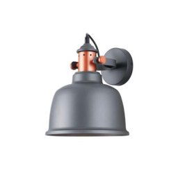 Kosilum - Grande applique murale industrielle design gris - Dalia - Gris