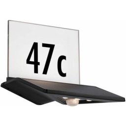 Numéro de la maison solaire extérieure lumière Yoko Anthracite avec le mouvement 3000K 942,43