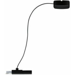 Upil d'alimentation suspendue noire mat max. W 230V