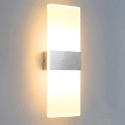 Applique Murale led Extérieure Moderne IP65 Escalier Couloir Lampe Carré Up Down Lumière Déco 7W