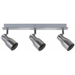 Spot Meli 3 flamme nickel satiné sans lampe, max. 10W GU10 666,88