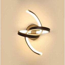 Applique Murale Interieur, 16W Appliques led Design Courbe, Lampe Murale Moderne en Acryliquel pour