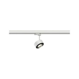 Spot ProRail3 Aldan 1x9W Blanc/Noir 230V métal 3000K 3 phases dimmable