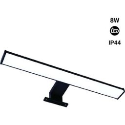 Applique led miroir salle de bain Line 8W Noir - Noir