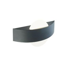LED Modern Black Wall Applique 8 W Double Light Emission 6500K 3000K 4000K E17 - Bianco Naturale