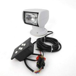 Gojoy - Phare marine 12 v 100 w 360 ° avec télécommande Omnibearing - Multi-angle pour yachts,