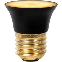 Ampoule led - 1xE27 - Noir Lucide G45