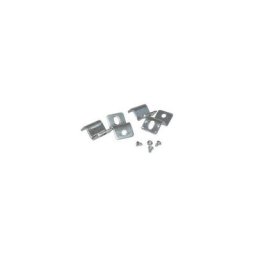 Miidex Lighting - Crochet équerre pour fixation en saillie des dalles lumineuses led (lot de 4)