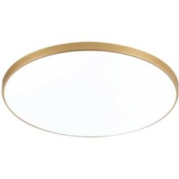 Plafonnier simple à trois épreuves, plafonnier rond led 18 w, lumière blanche 6000k, plafonnier