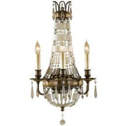 Applique murale Bellini 3XE14 h: 58.4 l: 19.1 b: 32.4
