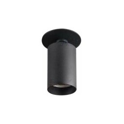 Support de spot orientable encastrable perçage 70mm Noir
