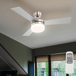 Etc-shop - Plafonnier led ventilateur éclairage refroidisseur ventilateur télécommande lumière