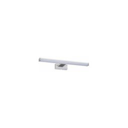 Réglette mural 8W 400mm étanche IP44 Blanc / chrome - Blanc Naturel 4000K
