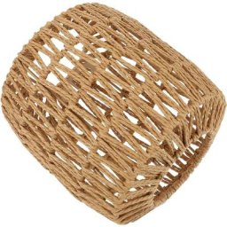 Naturel Tissé Rotin Abat- Jour: Vintage Table De Chevet Abat- Jour Plafonnier Couvre pour Table