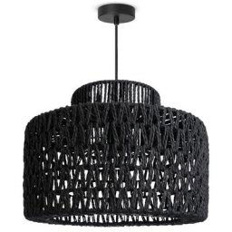 Paco Home - Suspension led Lampe à Suspension Salon Chambre à Coucher Abat-jour Papier E27 Lampe à