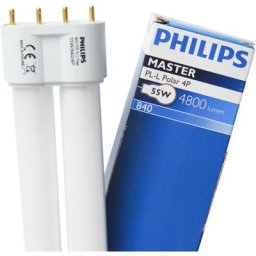 Philips - master pl-l Polar 55W - 840 Blanc Froid 4 Pin - 4000K - Blanc Froid