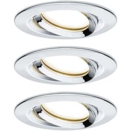 Spot encastrable pour salle de bains Paulmann Nova Plus 93684 led n/a Puissance: 20.4 w blanc chaud