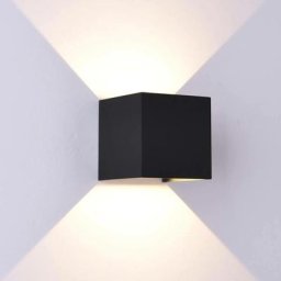 Mantra - Applique murale à led Davos à lumière dirigeable Noir