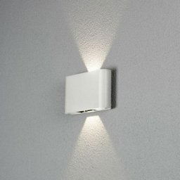 Konstsmide Lighting - Konstsmide Chieri Applique Murale Extérieure Moderne Up Down 2x 6W Faisceau