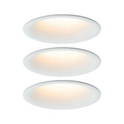 Paulmann - cymbal 93419 - spot led encastrable - avec 3 x 6,5 w - IP44 - intensité variable - blanc