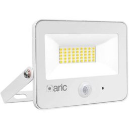 Aric - projecteur à led wink 2 - 30w - 3000k - blanc - sensor 51303 - Blanc