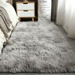 BDD - Tapis Salon Grand Tapis pour Chambre Shaggy Tapis Moelleux Lavable Tapis de Sol Doux pour la