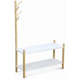 Alice's Garden - Meuble de rangement bas pour chambre enfant composé de 2 étagères et d'un