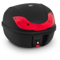 MSW - Top Case Scooter Topcase Universel Valise Coffre Quad Moto Scooter Platine 38l - Noir, Vert
