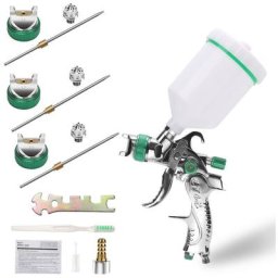 Pistolet à Peinture professionnel à haute pression Kit de pistolet de soufflage à air alimenté par