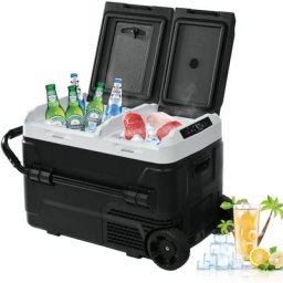 Réfrigérateur Portable,Glaciere electrique a Compression,42L Mini Frigo Congelateur Compresseur
