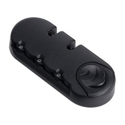 Pièce noir 3 chiffres combinaison cadenas pour voyage bagages valise Code serrure fixe serrure
