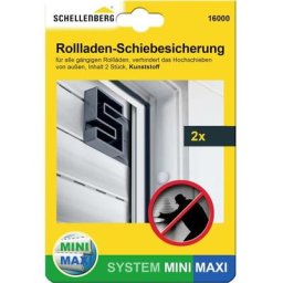 16000 Attache autobloquante Adapté à (systèmes de volets roulants) Mini Maxi - Schellenberg