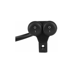 Commutateur de Guidon de Moto, Interrupteur Marche/Arrêt Universel 22mm Phare Feux Antibrouillard