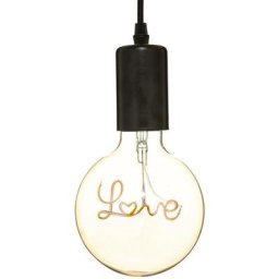 Ampoule Led Love Suspension Ambré G 125 - Atmosphera créateur d'intérieur - Ambre