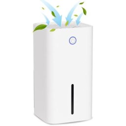 Randaco - Déshumidificateur D'Air Professionnel De Chantier Portable Électrique 300 ml/jour - Blanc