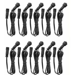 Cable Rallonge, 10 Pack, Pour Spots LED Encastrables,Etanche IP67,1M / 3.3Ft, 2Pin, avec