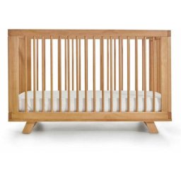 Pack lit bebe evolutif avec matelas Kyoto Bois naturel 70x140 cm - Bois naturel