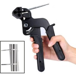 Pistolet d'attache de Câble en Acier Inoxydable, Pince pour Serre-Câbles en Acier Inoxydable avec