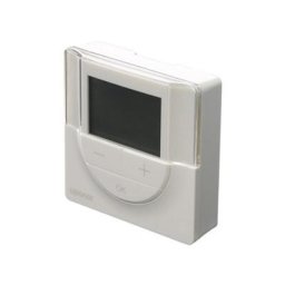 Smatrix base thermostat d'ambiance digit. t 146 bus 26.5x80x80mm filaire digital blanc brillant