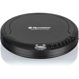 Roadstar PCD-435NCD/BK Lecteur CD, CDA, CD-R, CD-RW Portable avec Écouteurs Inclus, sans Fil Écran
