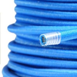 Sandow élastique bleu professionnel 9mm (Rouleau de 100 mètres) - Anti-UV - Très résistant