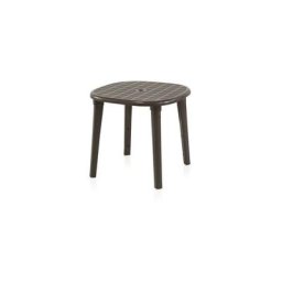 Table Cancun 80 cm Différentes couleurs Wenge
