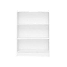 Base Étagère B 2 tablettes de rangement. Blanc. . - Blanc